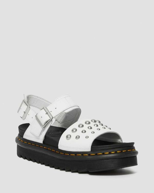 Sandalias Dr Martens Voss Cuero Studded Para Mujer DR3486N